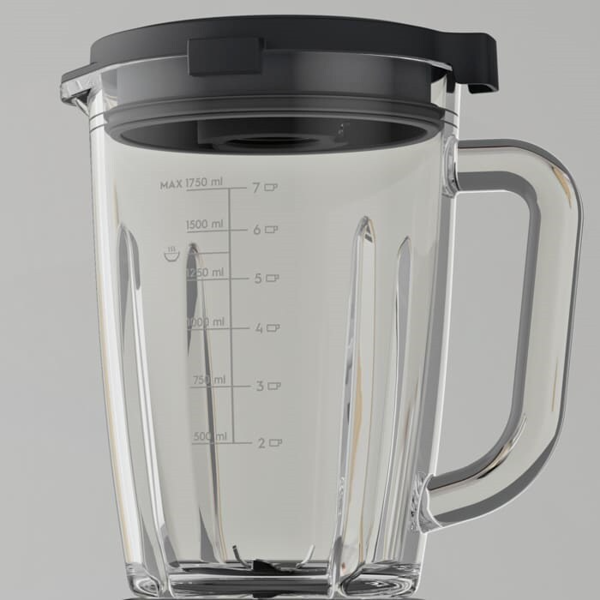 Electrolux E6TB1-6ST, 1400W, 1.75L, Blender, Stainles Steel