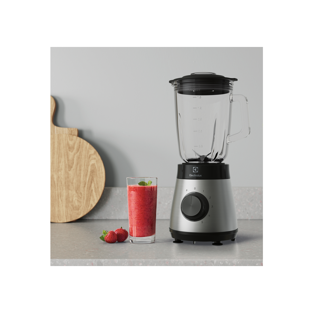 Electrolux E4TB1-6ST, 800W, 1.5L, Blender, Stainles Steel