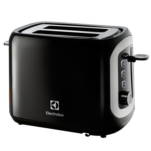 Electrolux EAT3300, 940W, Toaster, Black