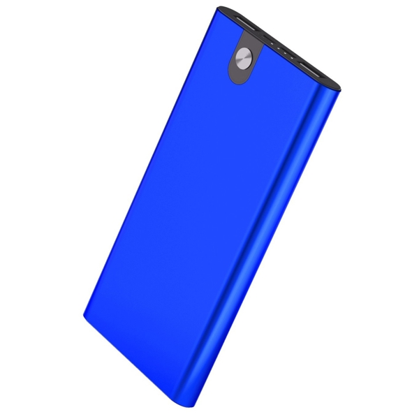 პორტატული დამტენი Gelius GP-PB10-013PeacefulSky, 10000mAh, Micro USB, Type-c, USB-A, Power Bank, Blue