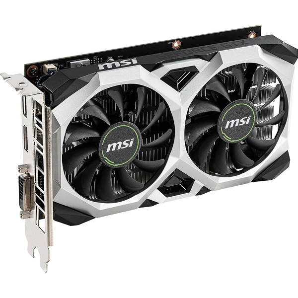 MSI 912-V809-3060, Gaming GTX1050TI Ventus XS OC, 4GB, 128bit, HDMI, DVI-D, DP, Silver