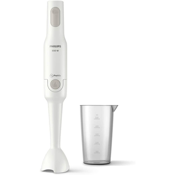 ხელის ბლენდერი Philips HR2531/00, 650W, 500ML, Blender, White