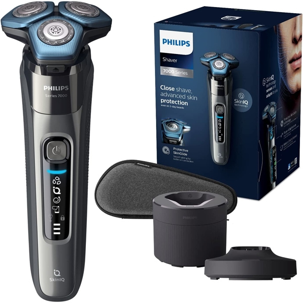 წვერსაპარსი Philips S7783/55, Electric Shaver, Black