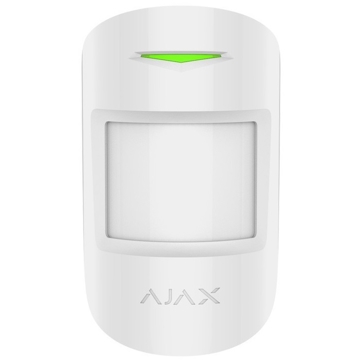 მოძრაობის დეტექტორი Ajax 7170.06.WH1, Motion And Glass Break Detector, White