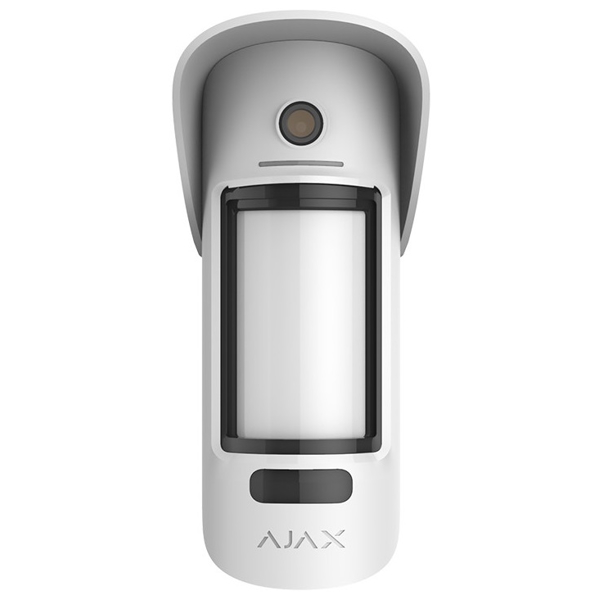 მოძრაობის დეტექტორი Ajax 26074.84.WH1, Outdoor Motion Cam With A Photo Camera (8EU), White