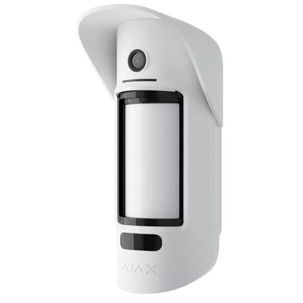 მოძრაობის დეტექტორი Ajax 26074.84.WH1, Outdoor Motion Cam With A Photo Camera (8EU), White