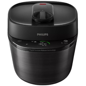 მულტსახარში Philips HD2151/40, 1000W, 5L, Multifunction Cooker, Black