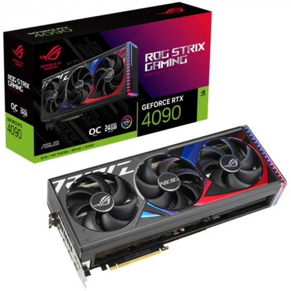 ვიდეო დაფა Asus 90YV0ID0-M0NA00, GeForce RTX4090 OC, 24GB, 384bit, HDMI, DP, Black