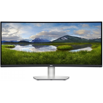 Dell 210-BEJE S3423DWC, 34", Curved Monitor, WQHD, VA, HDMI, USB, USB-C, DP, Black/Silver