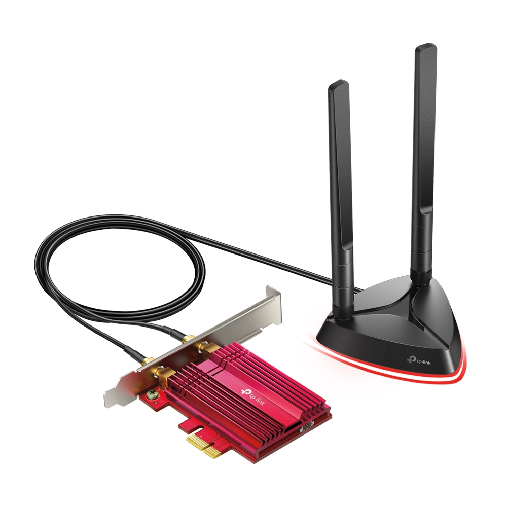 Wifi ადაპტერი TP-LInk Archer TX3000E, Wifi Adapter, Black/Red