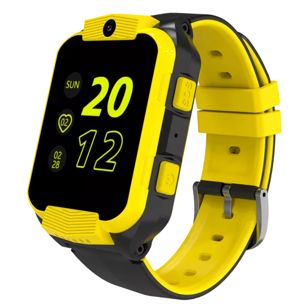 Canyon CNE-KW41YB Cindy, 1.69", SIM, Smart Watch, Yellow-Black