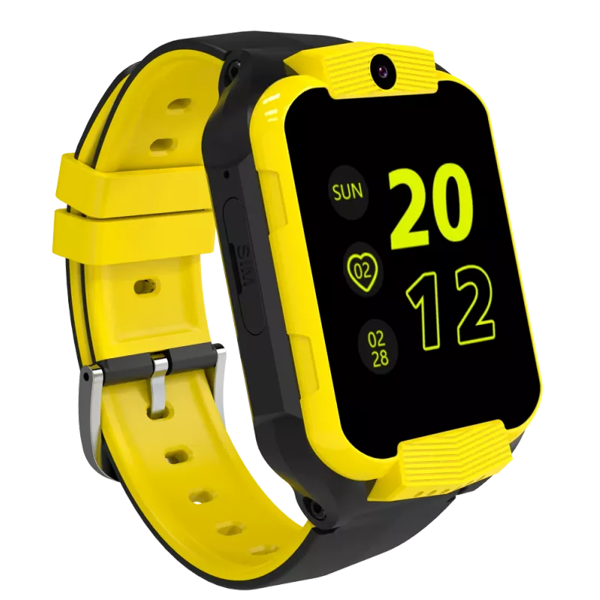 Canyon CNE-KW41YB Cindy, 1.69", SIM, Smart Watch, Yellow-Black