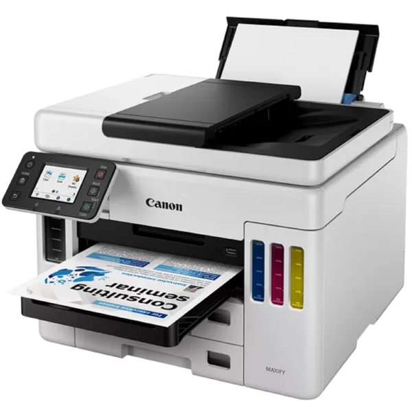 პრინტერი Canon 4471C009AA Maxify GX7040, MFP, A4, Wi-Fi, USB, LAN, White