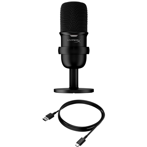 მიკროფონი HyperX 4P5P8AA SoloCast, Microphone, USB, Black