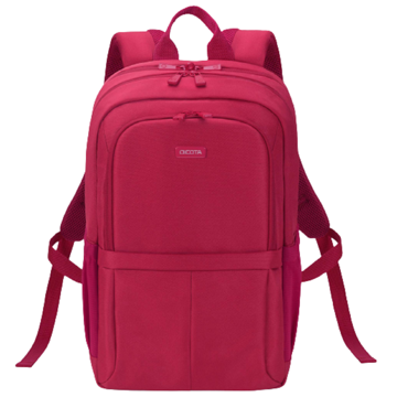 ნოუთბუქის ჩანთა Dicota D31734, 15.6", Backpack, Red