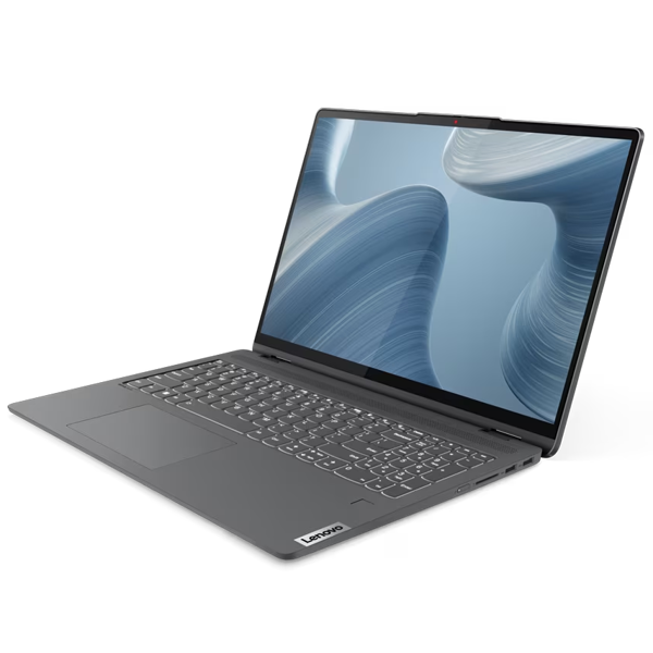 ნოუთბუქი Lenovo 82R8009WRK IdeaPad Flex 5, 16", i7-1255U, 16GB, 512GB SSD, Integrated, W11, Storm Grey