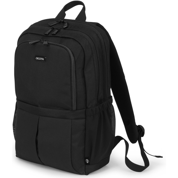 ნოუთბუქის ჩანთა Dicota D31696-RPET, 17.3", Backpack, Black