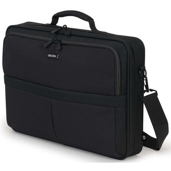 Dicota D31432-RPET, 17.3", Laptop Bag, Black