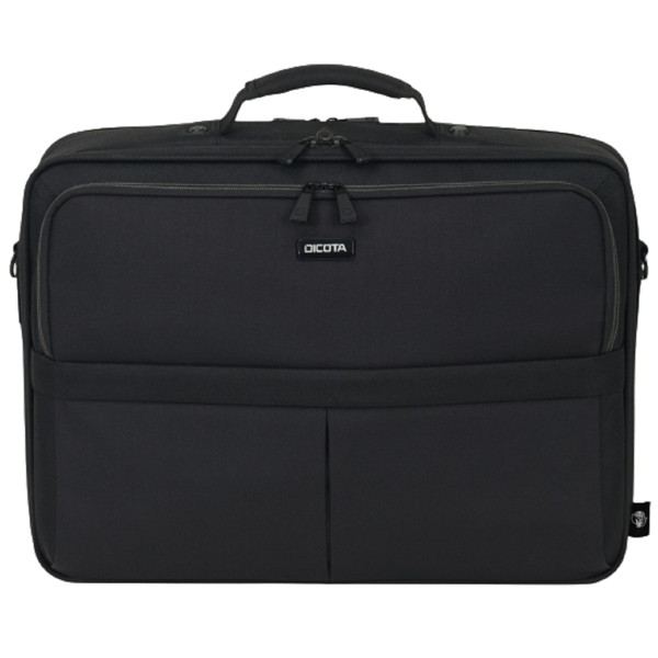 Dicota D31432-RPET, 17.3", Laptop Bag, Black