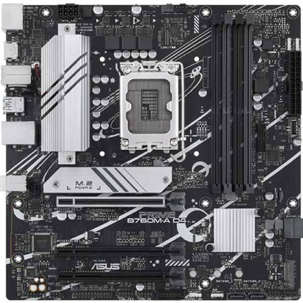 დედა დაფა Asus 90MB1D00-M0EAY0 B760M-A D4, LGA 1700, DDR4, 128GB