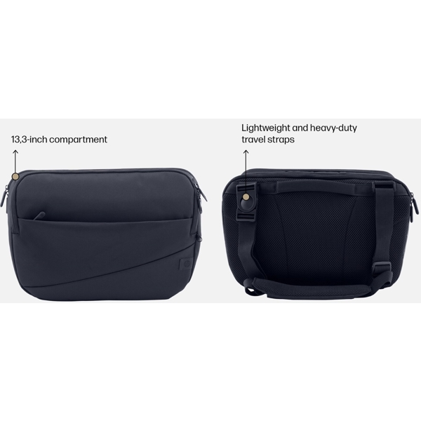 ნოუთბუქის ჩანთა HP 6M5S4AA, 13.3", Laptop Bag, Black