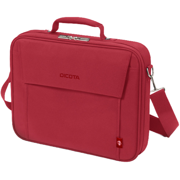 ნოუთბუქის ჩანთა Dicota D30917-RPET, 17.3", Laptop Bag, Red