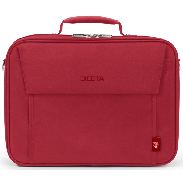 ნოუთბუქის ჩანთა Dicota D30917-RPET, 17.3", Laptop Bag, Red