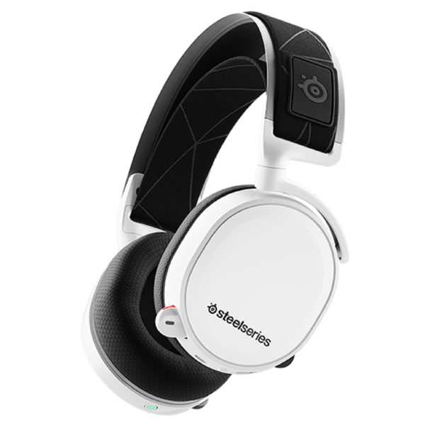 SteelSeries 61470_SS Arctis 7, Gaming Headset, Wireless, USB-C, 3.5mm, White