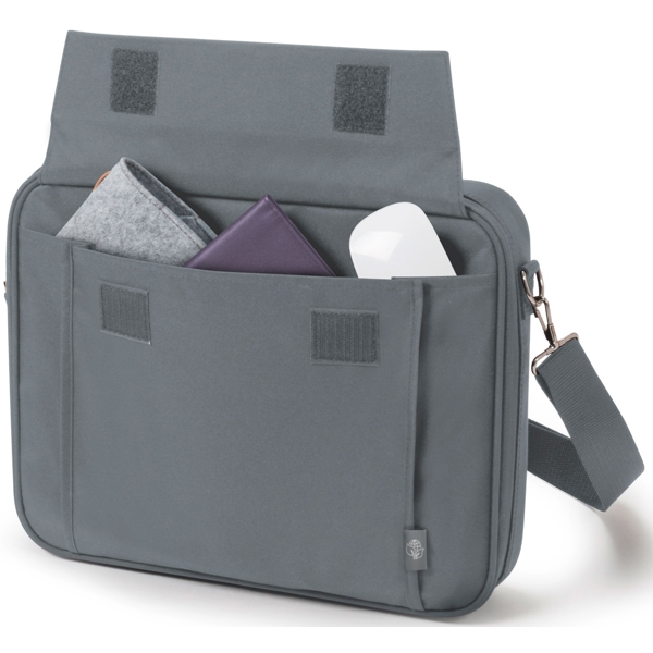 ნოუთბუქის ჩანთა Dicota D30915-RPET, 17.3", Laptop Bag, Grey