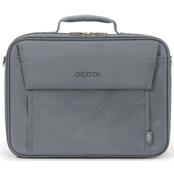 ნოუთბუქის ჩანთა Dicota D30915-RPET, 17.3", Laptop Bag, Grey