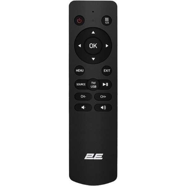 ტელევიზორი 2E 2E-32D3, 32", HD, USB, HDMI, Black