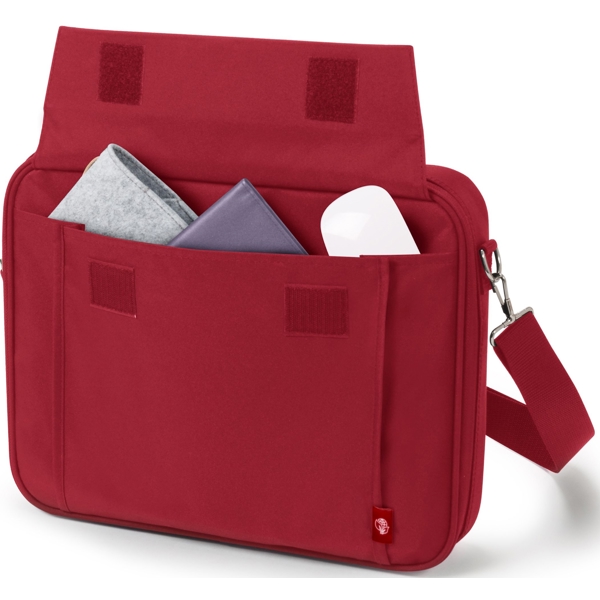 ნოუთბუქის ჩანთა Dicota D30920-RPET, 15.6", Laptop Bag, Red