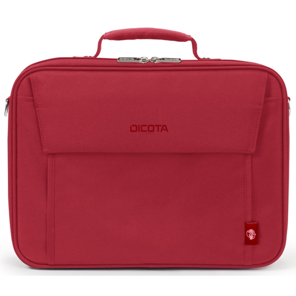 ნოუთბუქის ჩანთა Dicota D30920-RPET, 15.6", Laptop Bag, Red