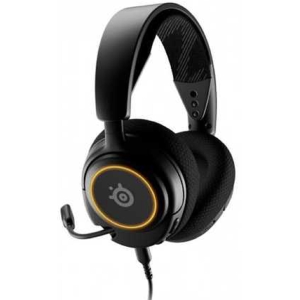 ყურსასმენი SteelSeries 61631_SS Arctis Nova 3, Gaming Headset, Wired, USB, 3.5mm, Black