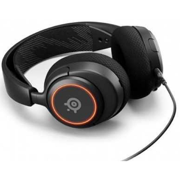 ყურსასმენი SteelSeries 61631_SS Arctis Nova 3, Gaming Headset, Wired, USB, 3.5mm, Black