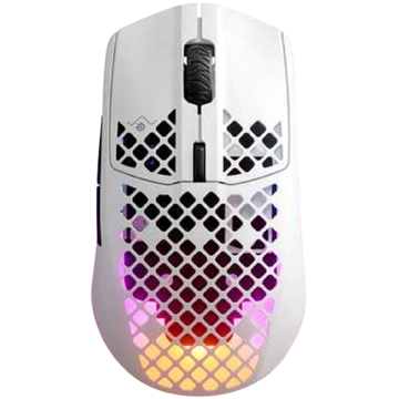 მაუსი SteelSeries 62608_SS Aerox 3, Wireless, USB, BT, Gaming Mouse, Snow White