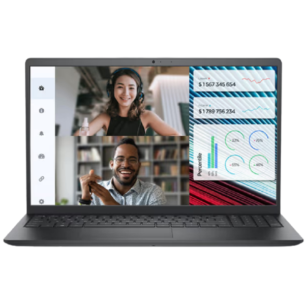 ნოუთბუქი Dell Vostro 3520, 15.6", i7-1255U, 16GB, 512GB SSD, Integrated, Black