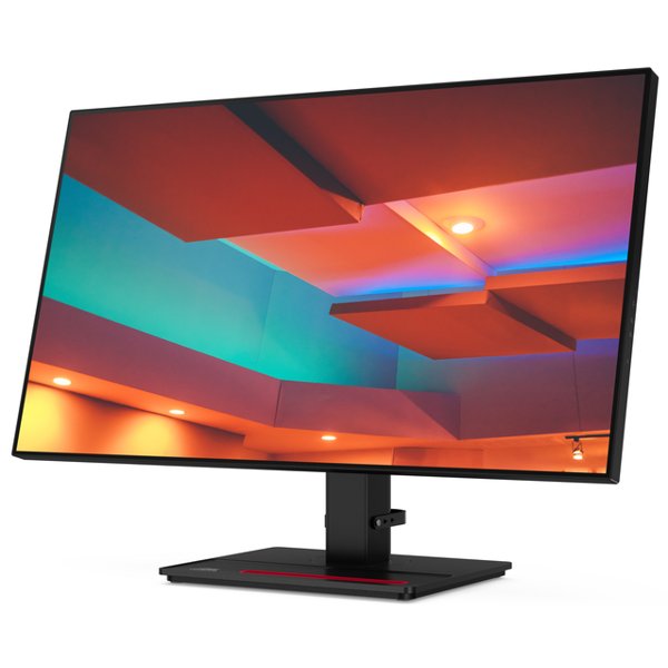 მონიტორი Lenovo 61EAGAT6EU P27q-20, 27", Monitor, WQHD, IPS, HDMI, DP, USB, Black