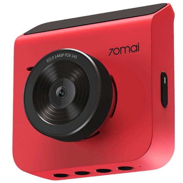 მანქანის ვიდეო რეგისტრატორი Xiaomi 70mai Dash Cam A400 Built in WiFi Smart IPS LCD Screen, 145°, Red