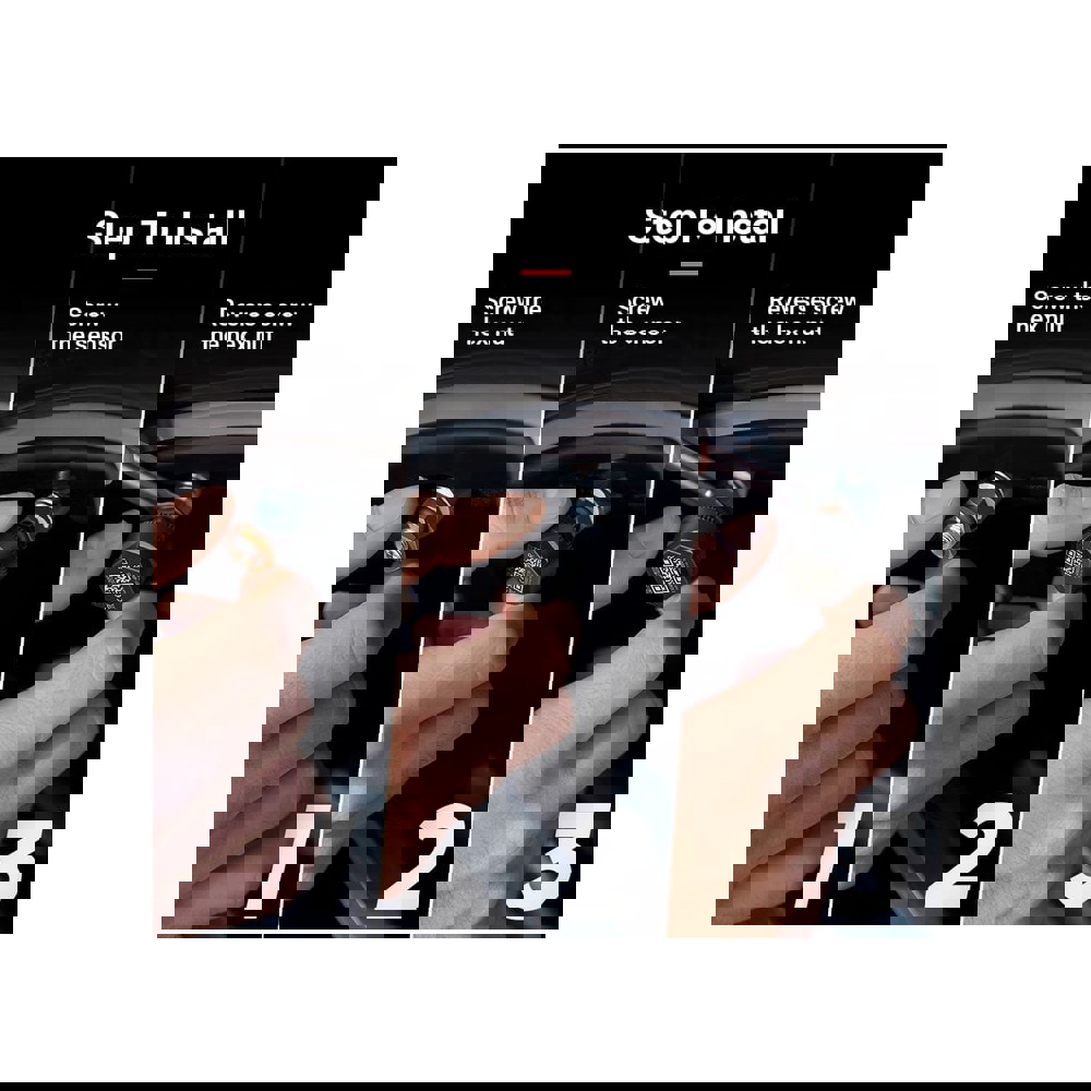 მანქანის საბურავის სენსორი Xiaomi 70mai Midrive T04, TPMS Sensor, Black