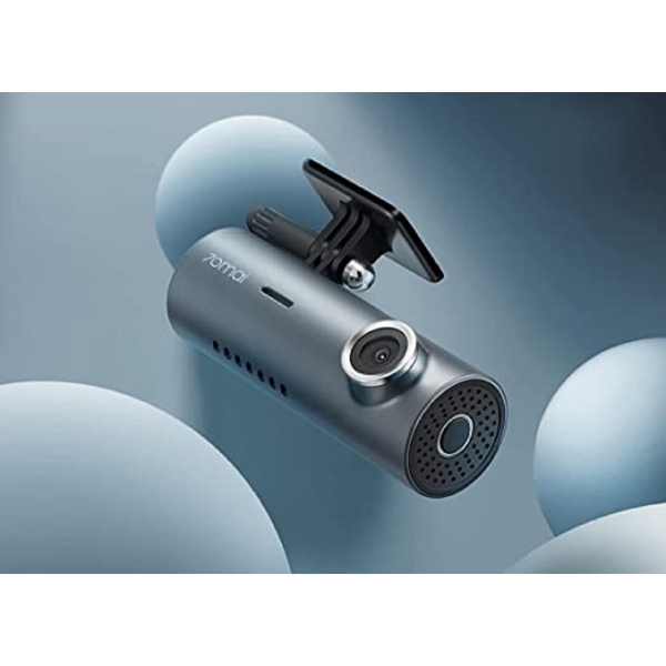 მანქანის ვიდეო რეგისტრატორი Xiaomi 70mai Dash Cam M300, Built in WiFi, 140°, Grey