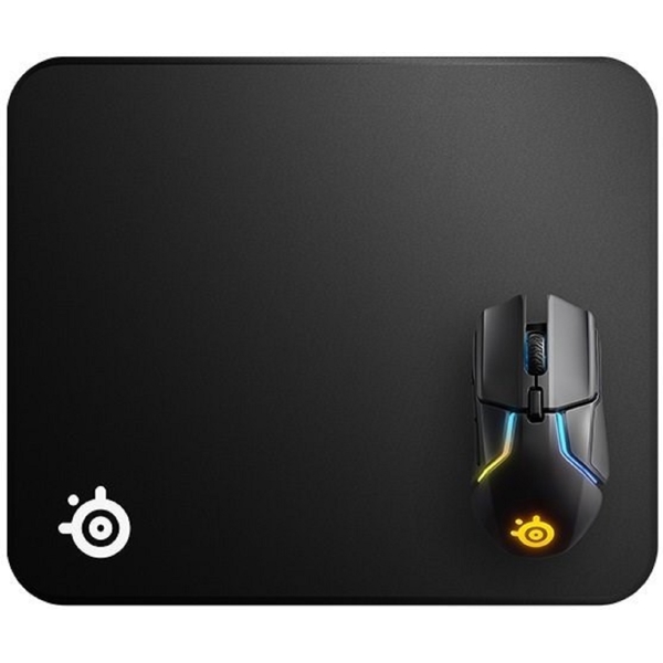 მაუსის პადი SteelSeries 63822_SS QcK Edge, Gaming Mouse Pad, M, Black