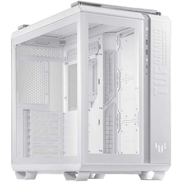Asus Tuf 90DC0093-B09010GT502 GT502, Computer Case, MidT, 2xUSB 3.1, USB Type-C, 3.5mm, White
