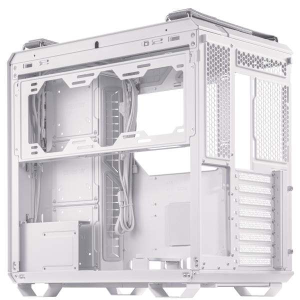 Asus Tuf 90DC0093-B09010GT502 GT502, Computer Case, MidT, 2xUSB 3.1, USB Type-C, 3.5mm, White