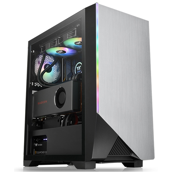 ქეისი Thermaltake CA-1P4-00M1WN-00 H550 TG, Computer Case, MidT, ATX, Mini ATX, Micro ATX, USB 2.0, USB 3.0, 3.5mm, Black