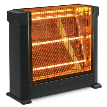 Zilan ZLN8808, 1800W, Electric Heater, Black