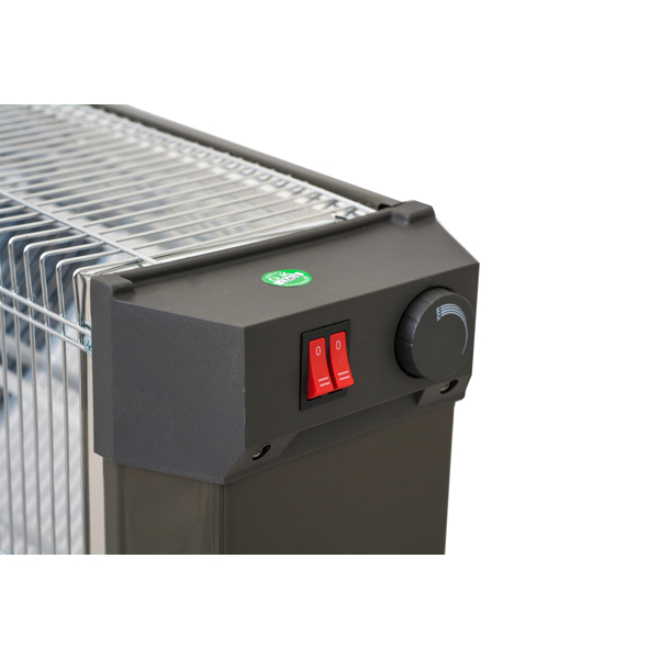 Zilan ZLN8808, 1800W, Electric Heater, Black