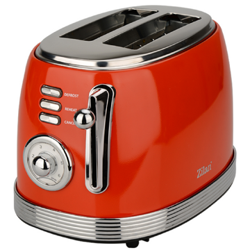 Zilan ZLN7040, 850W, Toaster, Red