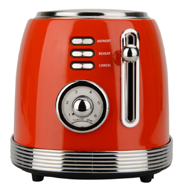 Zilan ZLN7040, 850W, Toaster, Red