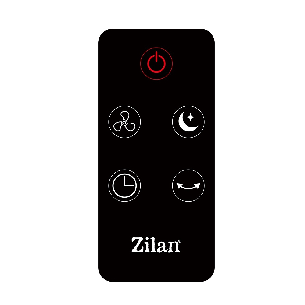 Zilan ZLN1185, 60W, Fan, Black